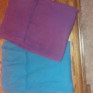 Turtleneck light weight sweaters.